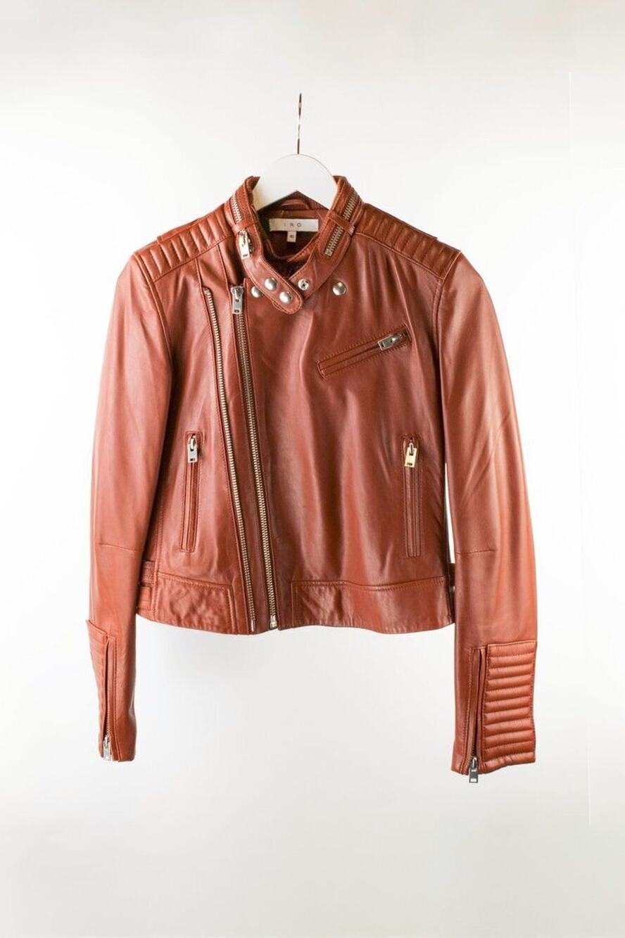 Iro Luciaspe Lambskin Leather - XS - Cognac